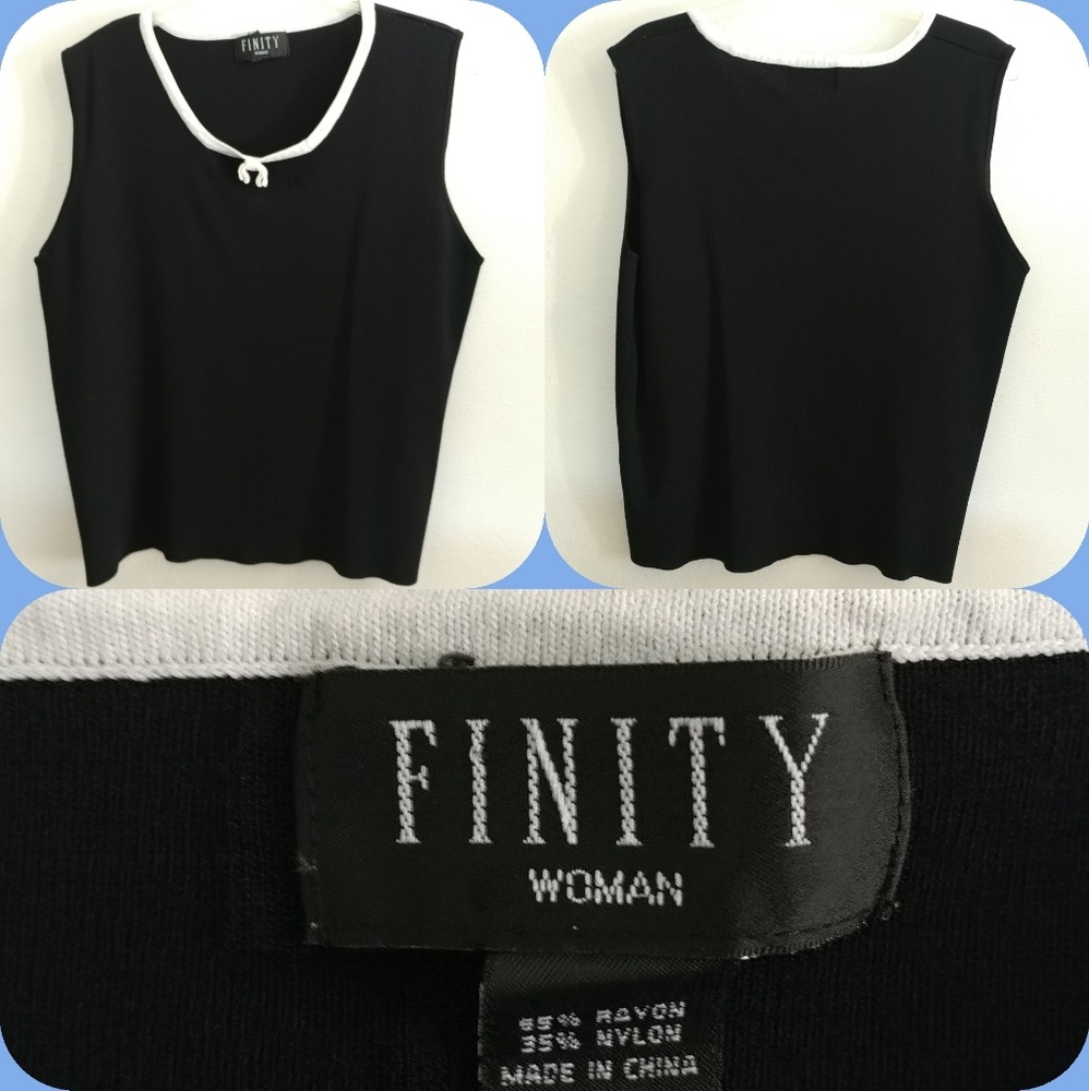 EUC FINITY WOMAN SLEEVELESS SWEATER